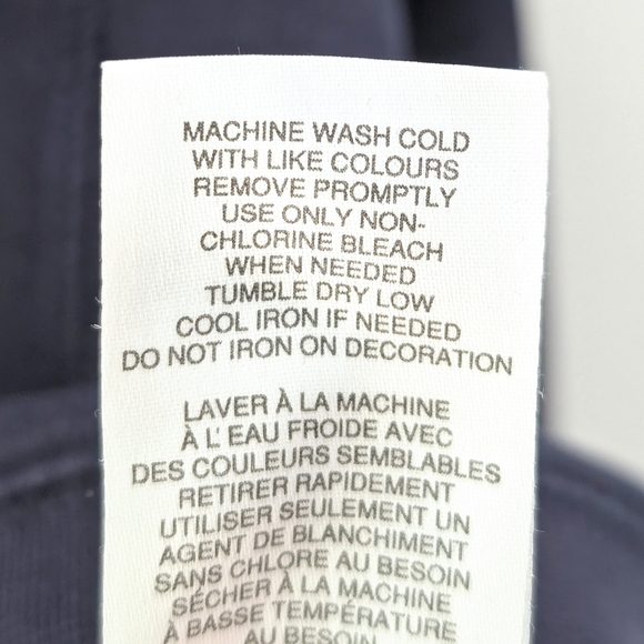 Champion Unisex Embroidered Navy Sweatshirt ~ Size Small (Men) - Picture 9 of 9